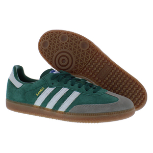 รองเท้าเดินออกกำลังกายผู้ชาย Adidas Samba Og สีเขียว/เทา/น้ำตาล |   ของแท้ 100% - Product Image 5
