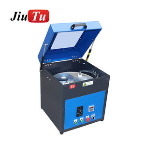 Mini máquina pulidora de escritorio, eliminación de arañazos de vidrio frontal y trasero, pantalla de iPhone para Samsung Pixel <span class=keywords><strong>Huawei</strong></span>, teléfono móvil iWatch Gr - Product Image 2