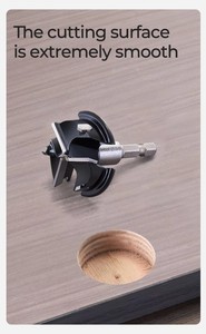 Foret à charnière de 35 mm, style ultra-court, outils de menuiserie pour le perçage de trous de quincaillerie de meuble - Product Image 5