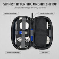 Bolsa Organizadora de Accesorios Electrónicos al por Mayor, Estuche Portátil para Cables, Cargador, Ratón, Banco de Energía, con Logotipo Personalizado