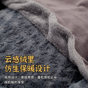 Large round cat <b>bed</b>, warm pet <b>bed</b>, pet mat, dog <b>bed</b>, pet supplies. - Product Image 1