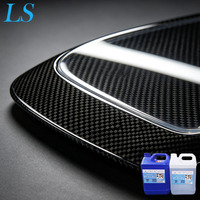 Kit de résine époxy de qualité automobile haute dureté pour revêtement transparent en fibre de carbone, infusion et laminage pour pièces automobiles
