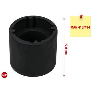 KS TOOLS - 460.0655 Clé à écrou à fente de 3/4 ''avec 4 goupilles pour MAN, goujon interne ø 53mm - EAN 4042146719015 HEAVY VEHICLES - Product Image 3
