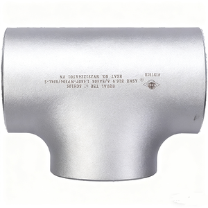 Conexión en T de Acero Inoxidable de Vietnam, ASME B16.9 A, SA403, 304, 304L, 316, 316L, de 1/2 a 12 pulgadas, Conexión de Tubería Formada con Tratamiento de Superficie Lisa - Product Image 1