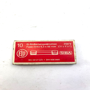 10x <span class=keywords><strong>g</strong></span>-fuse 250v Fuse-Link 63x32mm <span class=keywords><strong>2</strong></span> Pezzo merek baru asli Spot Plc - Product Image 1