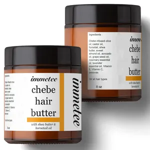 निजी लेबल कस्टम Chebe बाल मक्खन कार्बनिक प्रकार का वृक्ष मक्खन बाल उमड़ना Chebe पाउडर बाल विकास मक्खन