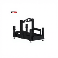 Kit de montage Sim professionnel 4DOF 100mm en aluminium Motion Racing VR Support de conduite pour une expérience de simulation immersive