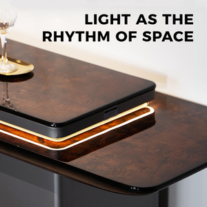 2026 Latest Design Intelligent <b>Sideboard</b> Table Multi-functional Smart Dining Cabinet With LED Light Fridge Smart <b>Sideboard</b> - Product Image 2