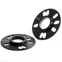 Entretoise de roue universelle PCD en aluminium billette, 5 mm d'épaisseur, multi-adaptation pour roues à 4 et 5 goujons, entretoise universelle à enfiler