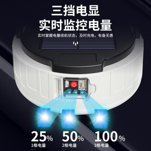 Solar Powered Outdoor Light <b>Bulb</b> With USB Charging Port For Camping And Emergency Use - Product Image 4