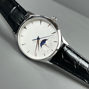 Reloj Mecánico Ultrafino para Hombre con Esfera Pequeña, Calendario y Funciones de Fase Lunar - Product Image 3