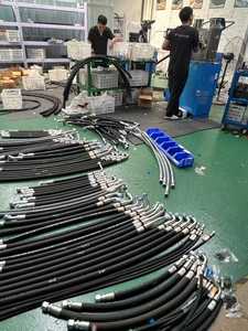 قطع غيار حفارة CAT333WCR OEM أو ما بعد البيع طقم تجميع خرطوم هيدروليكي لخرطوم كاتربيلر لآلات البناء - Product Image 2