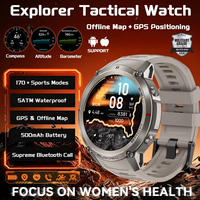 DM59 Orologio Intelligente da Uomo per Esterni con Posizionamento GPS a Sei Satelliti, Schermo AMOLED HD da 1,43 Pollici, 2026