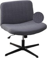 Chaise de bureau pivotante moderne en tissu, réglable en hauteur, avec structure en fer ergonomique, idéale pour la maison, le bureau, le salon et la chambre à coucher – Nouveauté 2026, Vente Flash