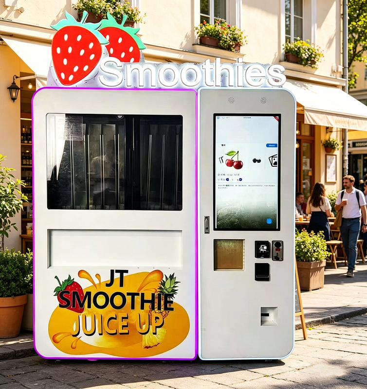 Fully Automatic Fruit Smoothie Vending Machine