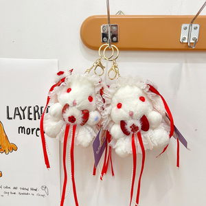 Llavero de Conejo Lolita de Moda, Superventas, con Buena Artesanía <span class=keywords><strong>y</strong></span> Precio Económico Directo de Fábrica - Product Image 4