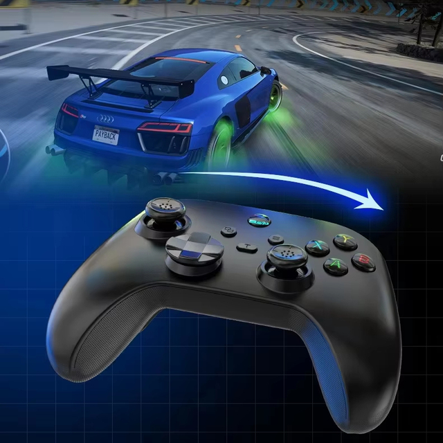 G6 Mobile Game Controller for Switch/IOS/PC Support Streaming Media/cloud Game Mobile Phone GamePad Hall Effect Joystick