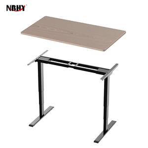 Bureau à domicile électrique réglable à double moteur Mobilier moderne avec caractéristiques convertibles pour station de travail - Product Image 5