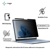 Film de protection d'écran LFD 04 anti-lumière bleue et anti-reflet en PET, fonction magnétique, pour ordinateur portable Surface Go 2 3 Pro 9, 35% de lumière bleue