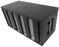 Filter Udara HEPA Senbao Baru Efisiensi Tinggi H13/H14 Konstruksi V Bank Bahan Fiberglass Efisiensi 99,999% 0,3 Mikron