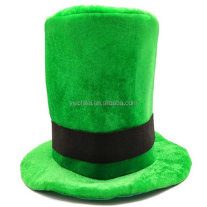 Đàn Ông Phụ Nữ St. Patrick 'S Day Shamrock Mũ Nhung Xanh - Product Image 3