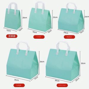 Takeaway Insulation Non-Woven Cooler Bag Portable Foldable Zipper Closure Custom Logo - Product Image 3