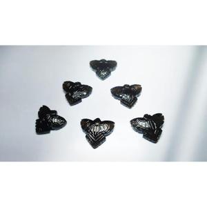 Colgante de Cuarzo Ahumado Natural Mugalart con Forma de Águila, 28x30mm, Tallado en Piedra Preciosa, 40 Quilates, 8 Gramos, Origen Rajasthan - Product Image 2