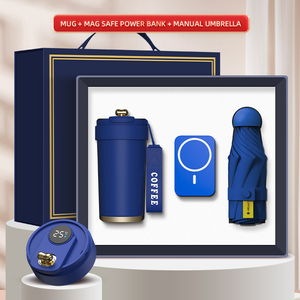 Sets de Regalo Ejecutivos Económicos: Taza, Batería Externa, Paraguas Manual, Caja de Regalo, Logotipo Corporativo, Beneficios para Empleados, Obsequios VIP - Product Image 4