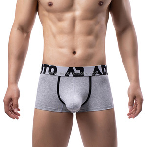 Su misura Jacquard Logo elastico da uomo biancheria intima Boxer cotone elasticizzato <span class=keywords><strong>Sexy</strong></span> da uomo biancheria intima traspirante taglie forti per gli uomini - Product Image 3