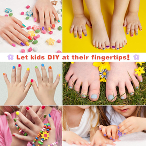 Vernis à ongles pour petits enfants Set pour filles Cadeaux d'anniversaire pour <span class=keywords><strong>fille</strong></span> de 7 <span class=keywords><strong>ans</strong></span> et plus - Product Image 6