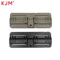 Boucle à dégagement rapide pour gilet tactique en POM de 40 mm, bande d'insertion multifonctionnelle solide, clip coulissant