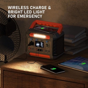 오프 그리드 발전 시스템 110v <span class=keywords><strong>220v</strong></span> 태양열 발전기 LED 조명 78000mah 대용량 휴대용 스테이션 자동차 미국 순수 사인파 - Product Image 6