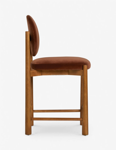 Ferly Modern Luxury Solid <strong>Wood</strong> Bar <strong>Stool</strong> for Home Dining Living Rooms Restaurants and Home Office Dining Room Furniture - Product Image 3