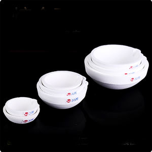 Hochtemperaturbeständiger 15ml 20ml 28ml 53ml Quarztiegel Feuerfeste Schale Schmuck-Raffinier-Testwerkzeug Labor OEM - Product Image 2