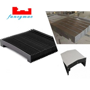 Custom-made Lathe Milling Grinding Machine Shield Cover Flexible <b>Dust</b> Cover Fabric Steel Material 1 Year Warranty CN Video Machi - Product Image 2