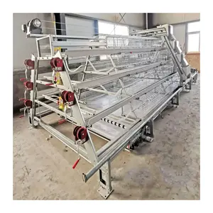 Wholesale Poultry Farming Equipment A Type Layer Chick Breeding Cage Automatic Broiler Cage For Sale