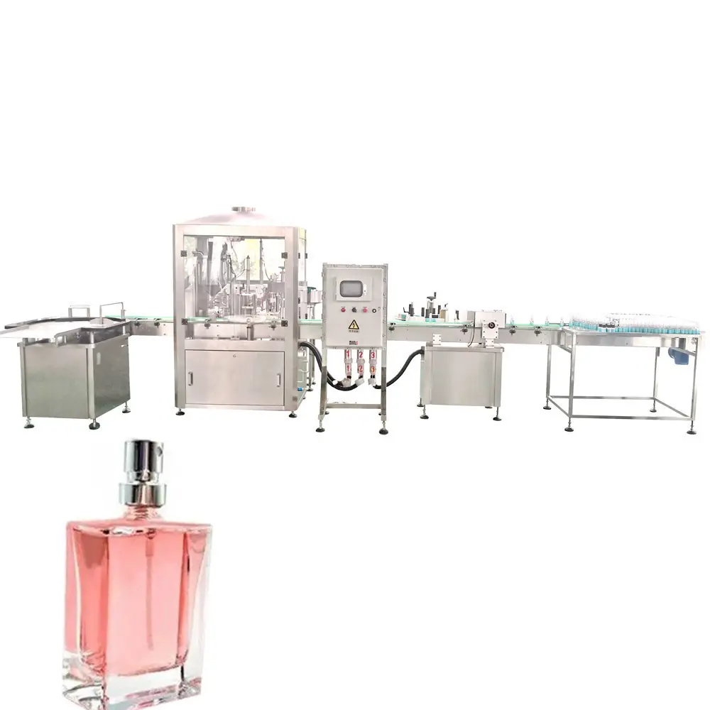 2023 New Fully Automatic Perfume Filling Machine Perfume Production Plant Machine Line