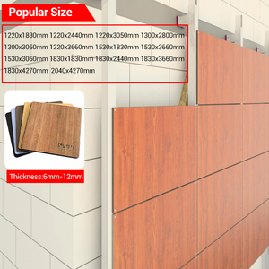 Panneau <span class=keywords><strong>extérieur</strong></span> décoratif HPL de 8 mm pour revêtement mural - Product Image 4