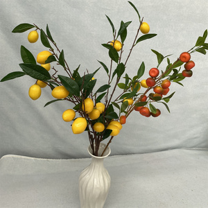 Árbol de Limón Artificial de 8 Cabezas, Precio Competitivo, Buena Calidad, Venta al por Mayor, Fruta Artificial para Decoración - Product Image 4