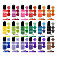 TIMESRUI Teinture liquide opaque multi-usages, non toxique, hautement concentrée, pour bougies, savons, caoutchouc de silicone, artisanat DIY