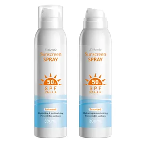 Vente chaude 300ML maquillage crème solaire hydratant universel SPF 50 crème solaire Spray visage soins de la peau blanchissant Lotion solaire