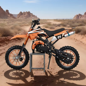 Prix direct usine 2026 Moto tout-terrain 50CC à essence pour enfants, refroidissement par air, 2 temps, chaîne, 40-60km/h PCA-01 Livraison gratuite - Product Image 2