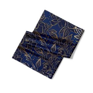 Écharpe en soie pour femmes, écharpe en soie de créateur pour dormir, écharpe en soie personnalisée - Product Image 4
