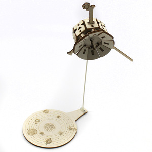 Kit de Modelo de Nave Espacial de Cartón para Niños, Juguete Educativo de Ciencia, Experimento STEM - Product Image 2