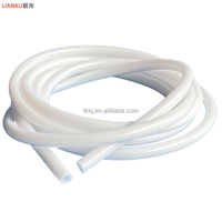 Tuyau tressé en silicone transparent de qualité médicale, flexible haute pression, résistant à la corrosion, léger et non toxique