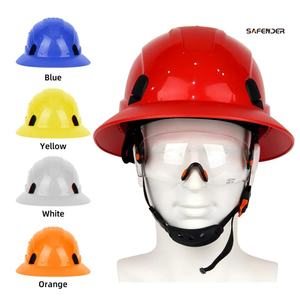 หมวกนิรภัยก่อสร้าง HDPE น้ำหนักเบา ทนแรงกระแทกสูง สายรัดศีรษะปรับได้ - Product Image 2