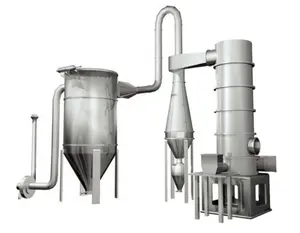 Brand new plc control paste material rotary flash dryer equipment for avermectin / oxytetracycline