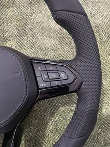 Accesorios Interiores para Automóviles Skoda MK6/MK7/MK8 Jetta Passat Polo para <span class=keywords><strong>Amarok</strong></span> <span class=keywords><strong>V6</strong></span> T6 Variant, Volante Deportivo de Cuero de 40 mm/35 mm - Product Image 3