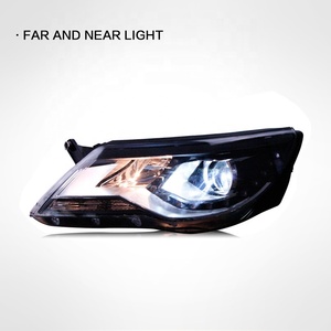 Front <strong>Lamp</strong> for VW Tiguan 2010-2012 Headlight Assembly <strong>Conversion</strong> High-match LED Daytime Running Light Bifocal Lens <strong>Xenon</strong> - Product Image 4