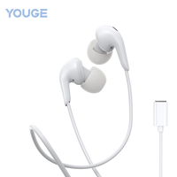 Écouteurs intra-auriculaires filaires Type-C haute fidélité, modèle 2025 le plus vendu avec basses profondes, approvisionnement direct usine, ODM OEM bienvenus
